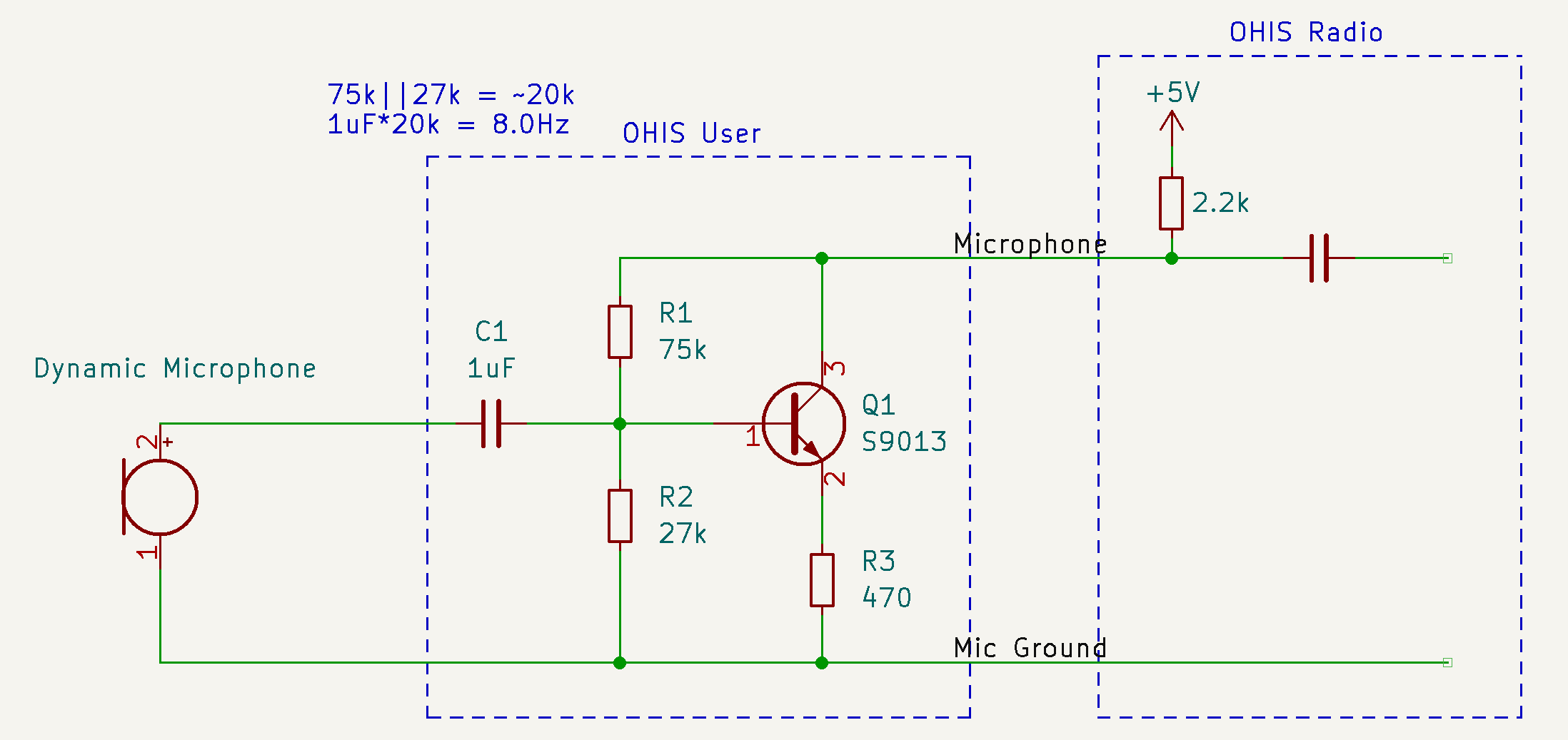 Mic Preamp Circuit